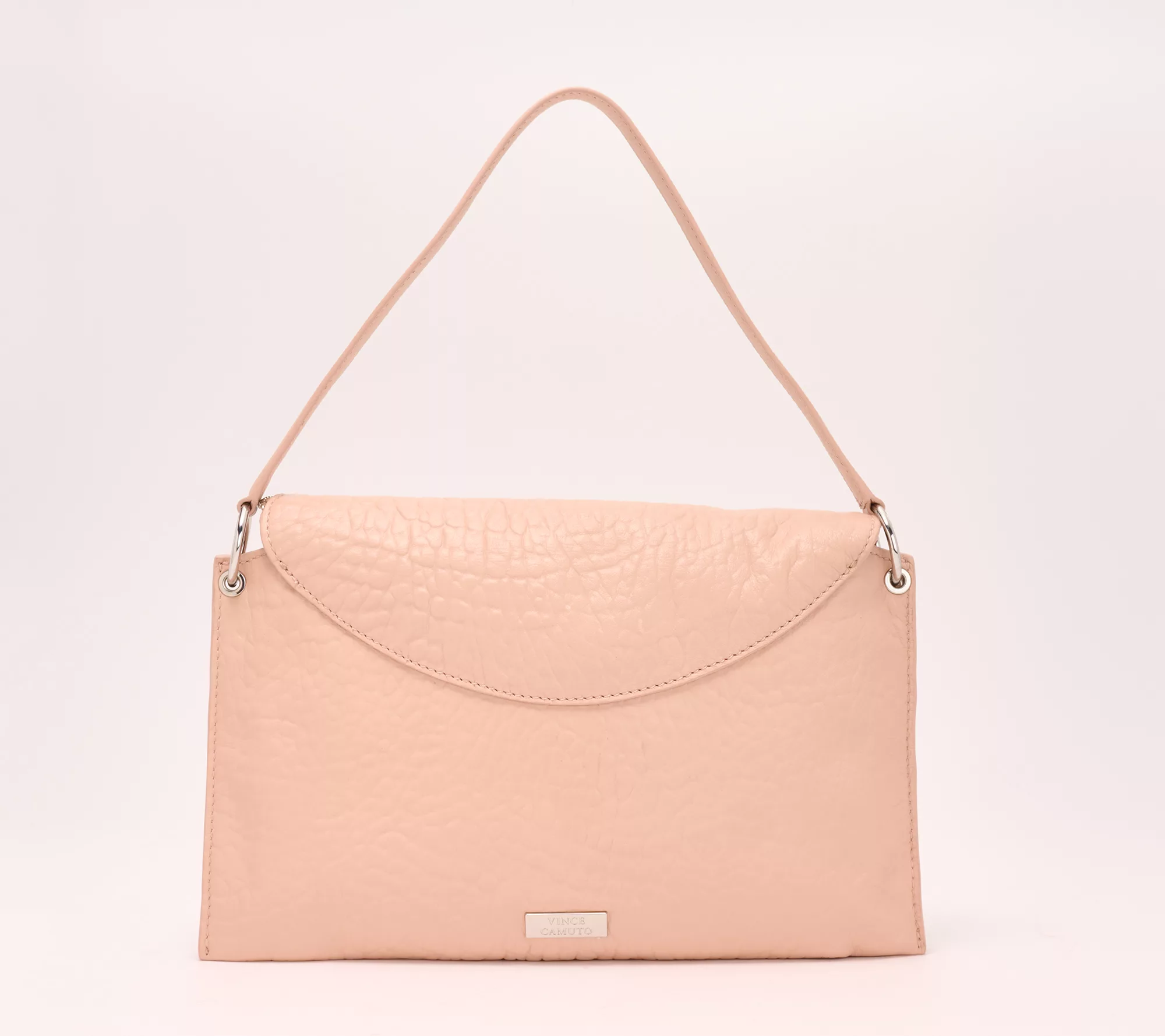 "As Is" Vince Camuto Bubble Lamb Leather Wayhn Crossbody