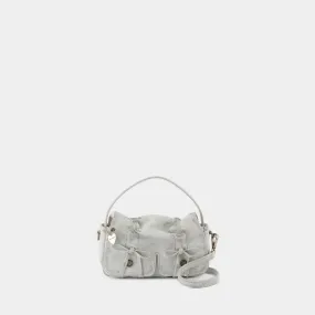 Acne Studios  Multipocket Micro Vintage Crossbody - Acne Studios - Leather - White