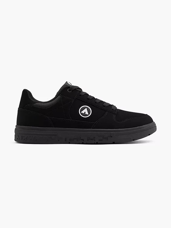 Airwalk  Black Court Trainers