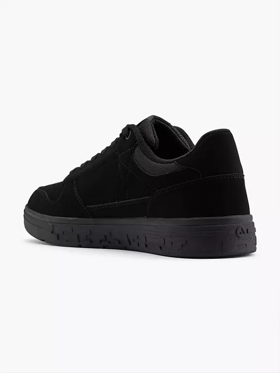 Airwalk  Black Court Trainers