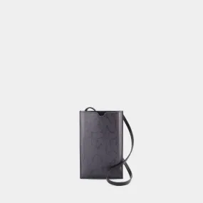 Alexander McQueen  The Phone Holder Crossbody - Alexander McQueen - Nylon - Black