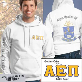 Alpha Epsilon Pi Crest Hoodie - G185 - SUB