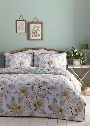 Appletree Heritage Eleanor 200 Thread Count Cotton Duvet Cover Set | Kaleidoscope