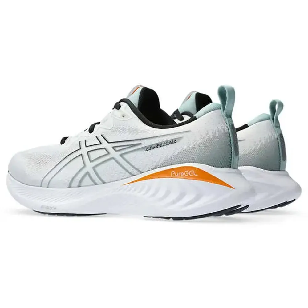 ASICS GEL-CUMULUS 25 (M) - WHITE/BLACK RUNNING SHOES