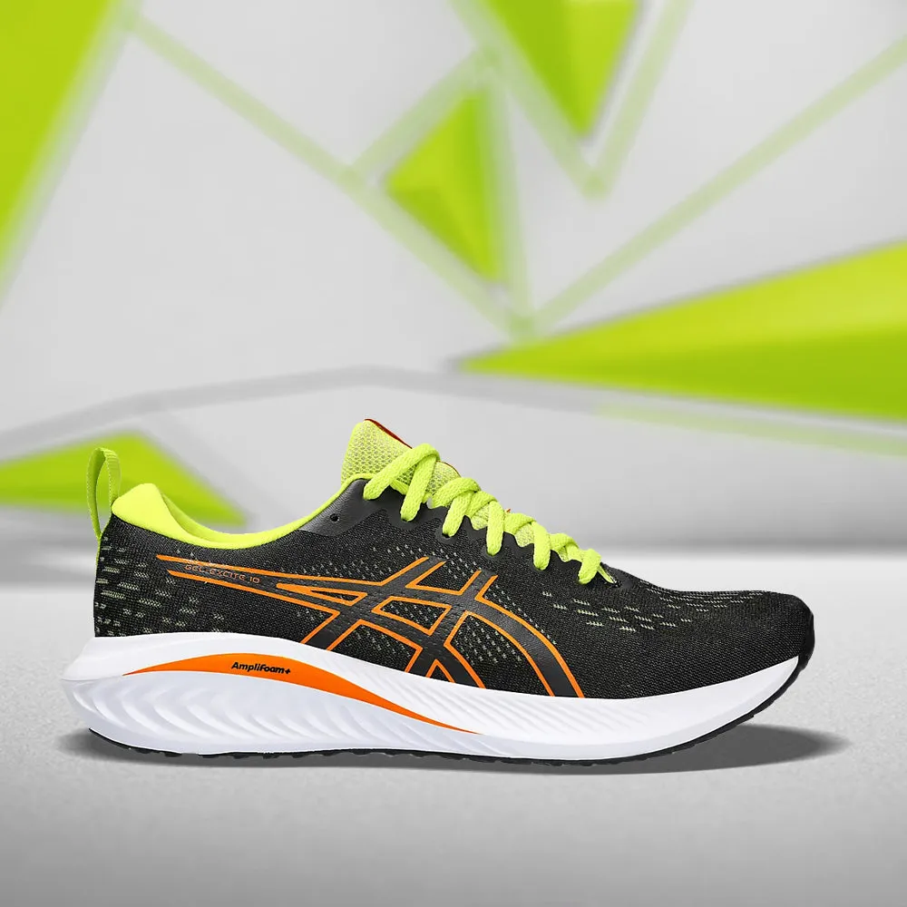 ASICS GEL-EXCITE 10 (M) - (BLACK/BRIGHT ORANGE) RUNNING SHOES - 1011B600.005