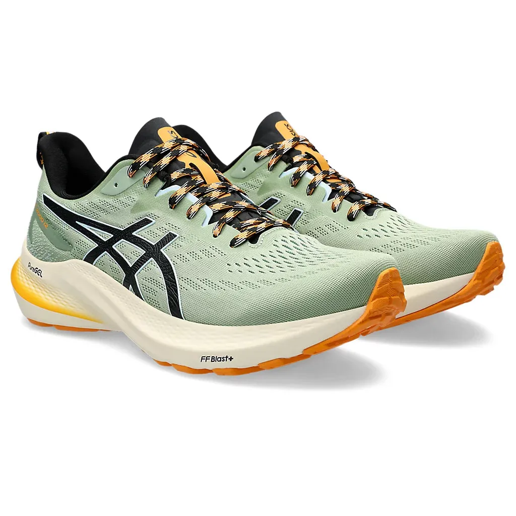 Asics Men's GT-2000 12 TR Running Shoes Nature Bathing / Fellow Yellow