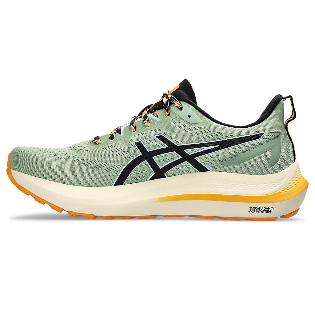 Asics Men's GT-2000 12 TR Running Shoes Nature Bathing / Fellow Yellow