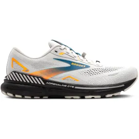 Brooks Men's Adrenaline GTS 23 GORE-TEX Running Shoes Oyster Mushroom / Orange / Blue