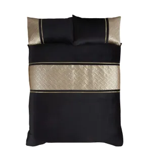 Capri sequins duvet cover set gold Rapport