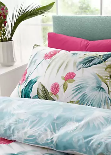 Catherine Lansfield Aruba Tropical Floral Duvet Cover Set | Kaleidoscope