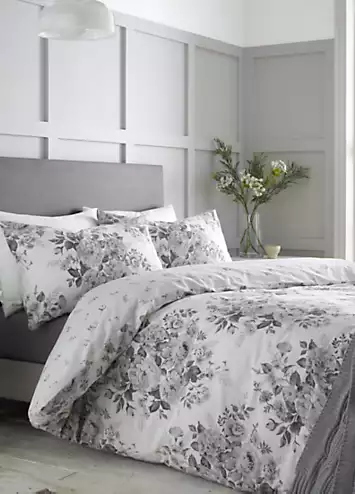 Catherine Lansfield Elinda Floral Duvet Cover Set | Kaleidoscope