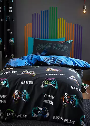 Catherine Lansfield Game Over Duvet Cover Set | Kaleidoscope