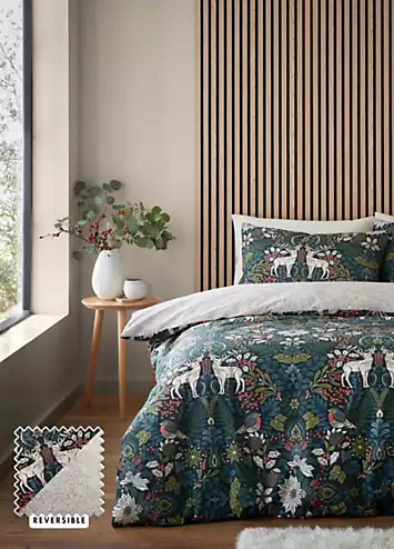 Catherine Lansfield Majestic Stag Duvet Cover Set | Kaleidoscope