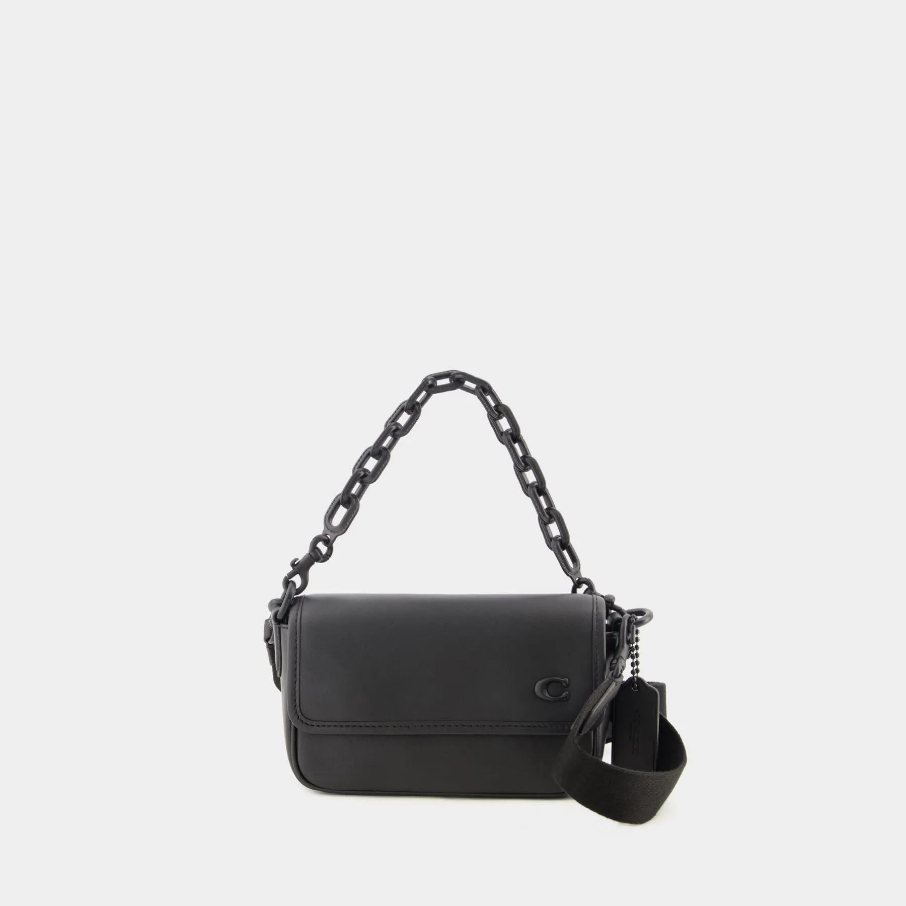 Coach  Charter Flap 18 Crossbody - Coach - Leather - Black