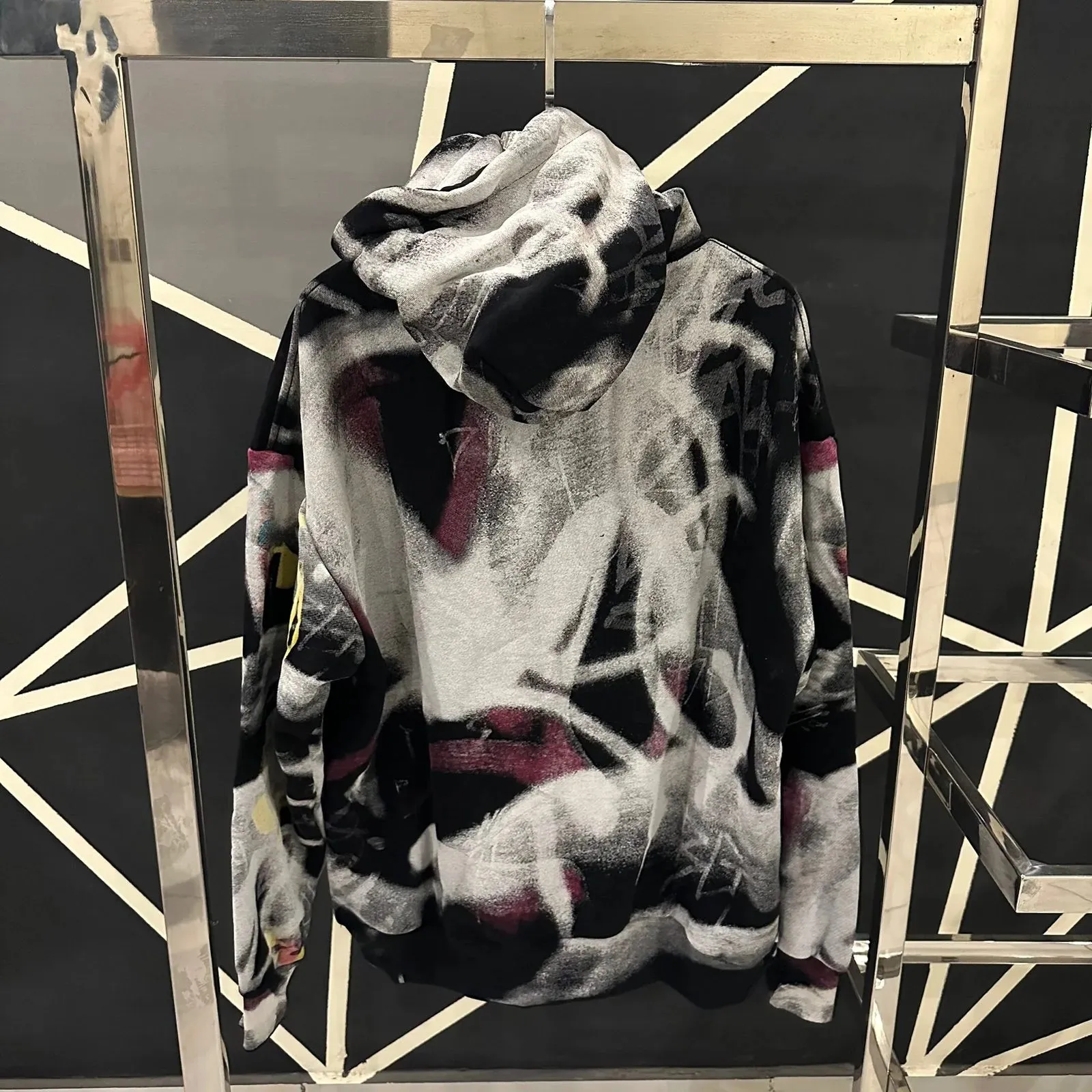 D&G GRAFFITI PRINT HOODIE