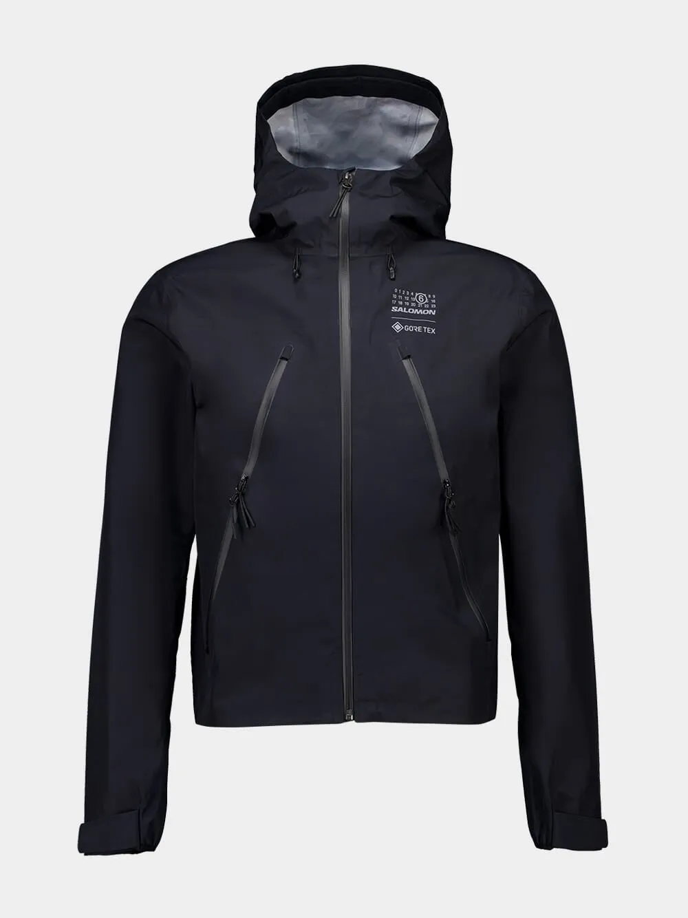 Deep Black GORE-TEX Hooded Windbreaker