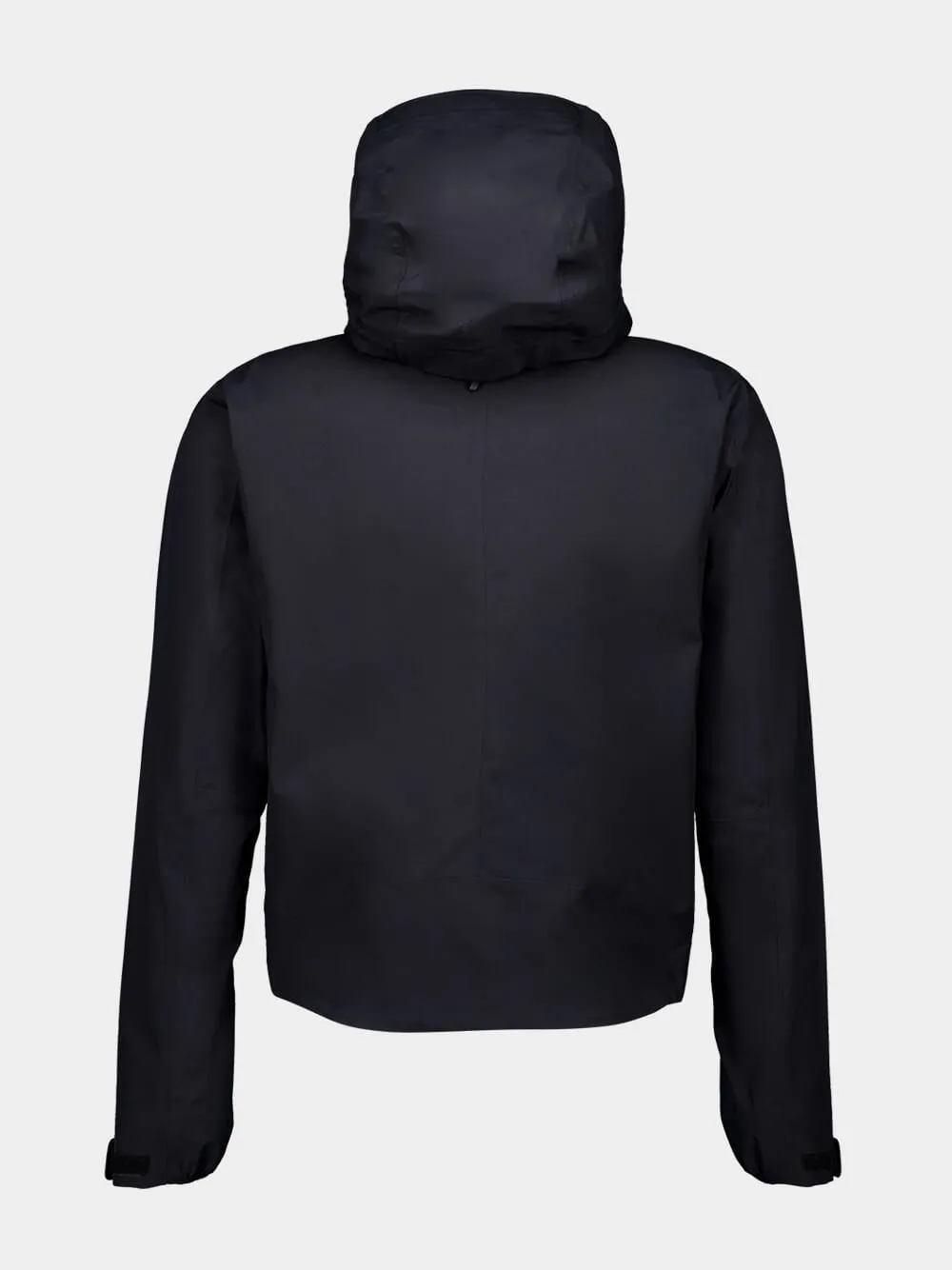 Deep Black GORE-TEX Hooded Windbreaker