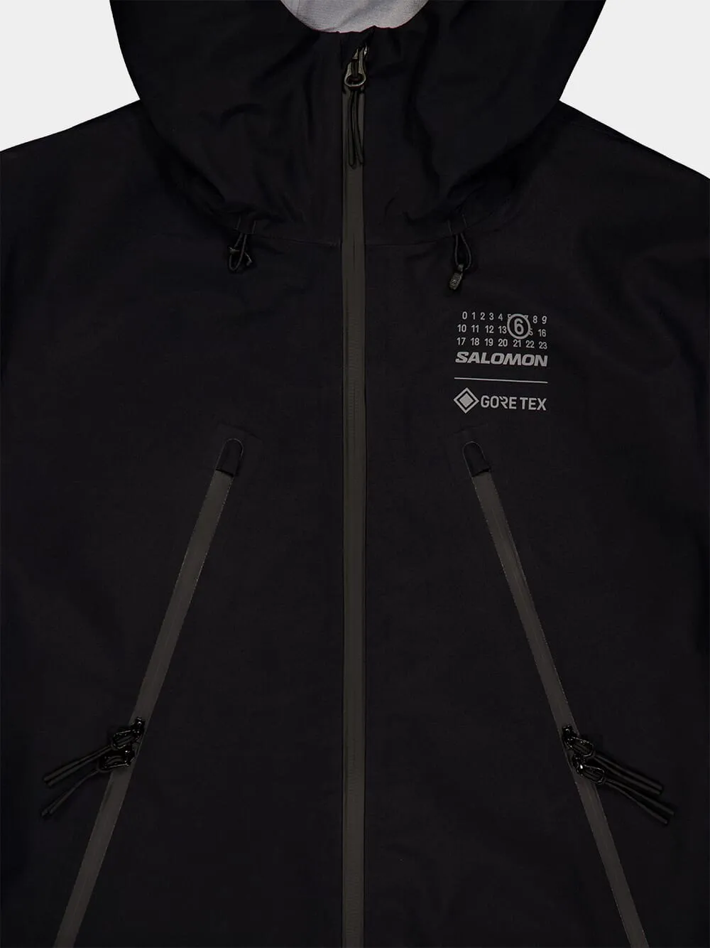 Deep Black GORE-TEX Hooded Windbreaker