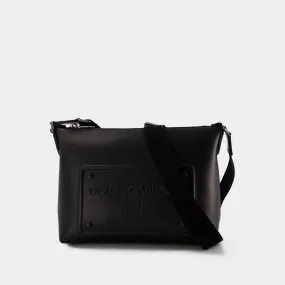 Dolce&Gabbana  Logo Crossbody - Dolce&Gabbana - Leather - Black