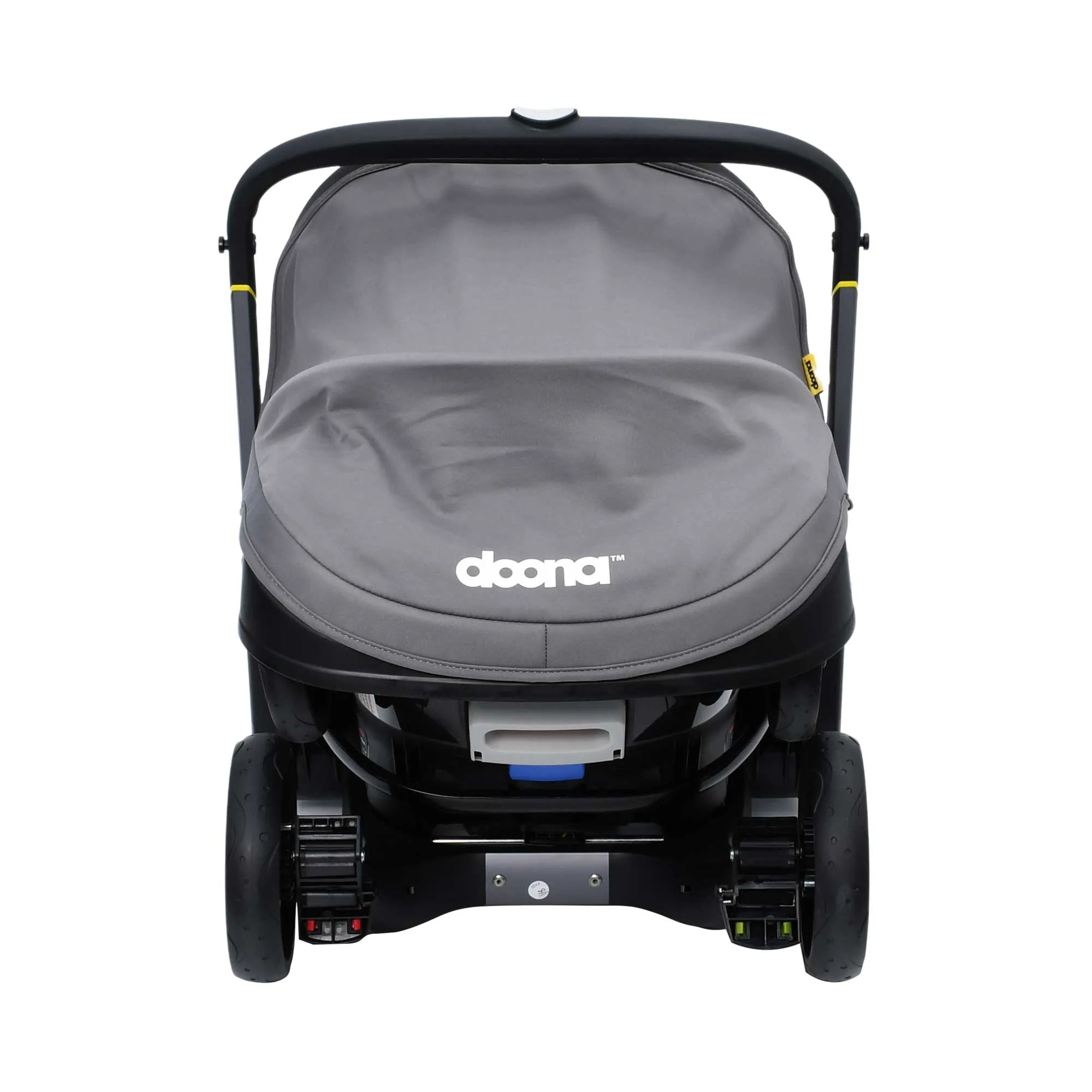 Doona Kids Babies Grey & Black 2in1 Stroller/Car Seat with Travel Bag