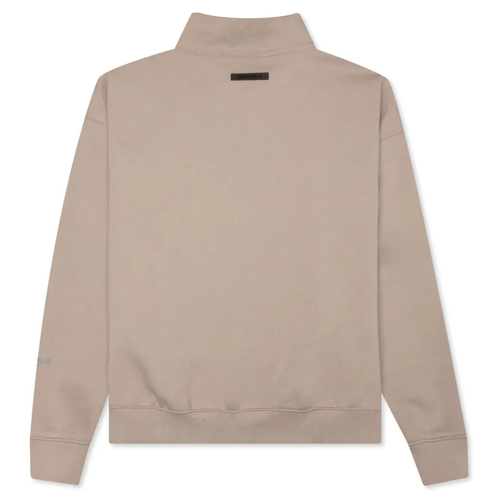 Essentials Pullover Mockneck - String