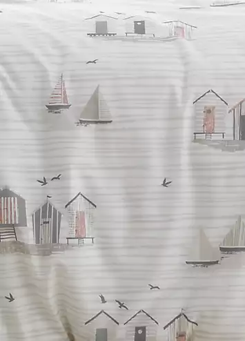 Fusion Beach Huts Duvet Cover Set - Natural | Kaleidoscope