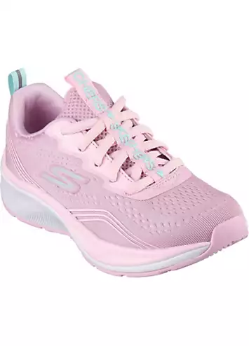 Girls Pink Elite Sport Radiant Squad Trainers by Skechers | Look Again