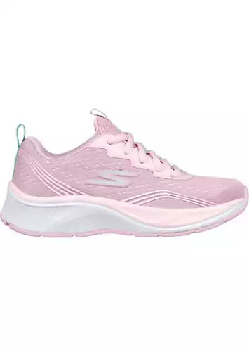 Girls Pink Elite Sport Radiant Squad Trainers by Skechers | Look Again