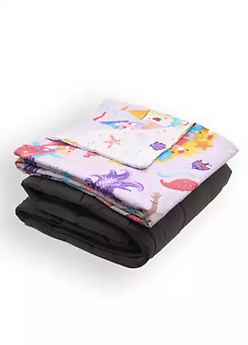 Happy Linen Co. Magical Mermaids 3.3kg Weighted Blanket | Kaleidoscope