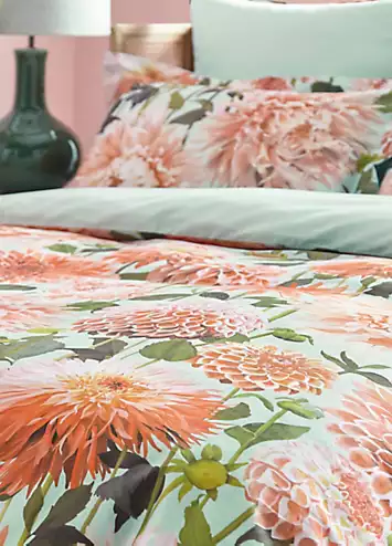 Harlequin Dahlia Cotton 200 Thread Count Duvet Cover Set | Kaleidoscope