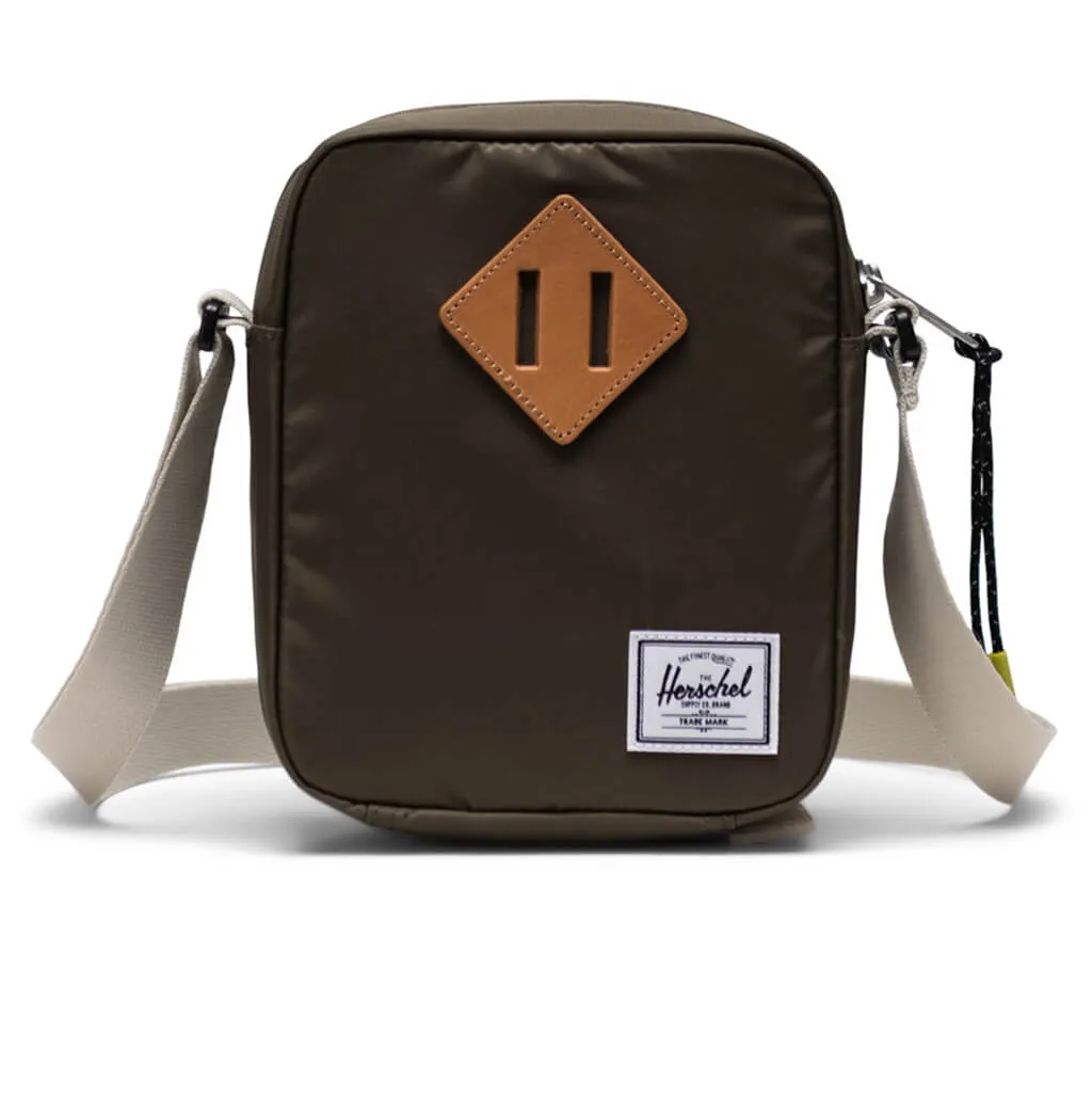 Heritage Crossbody - Ivy Green/Black/Pelican