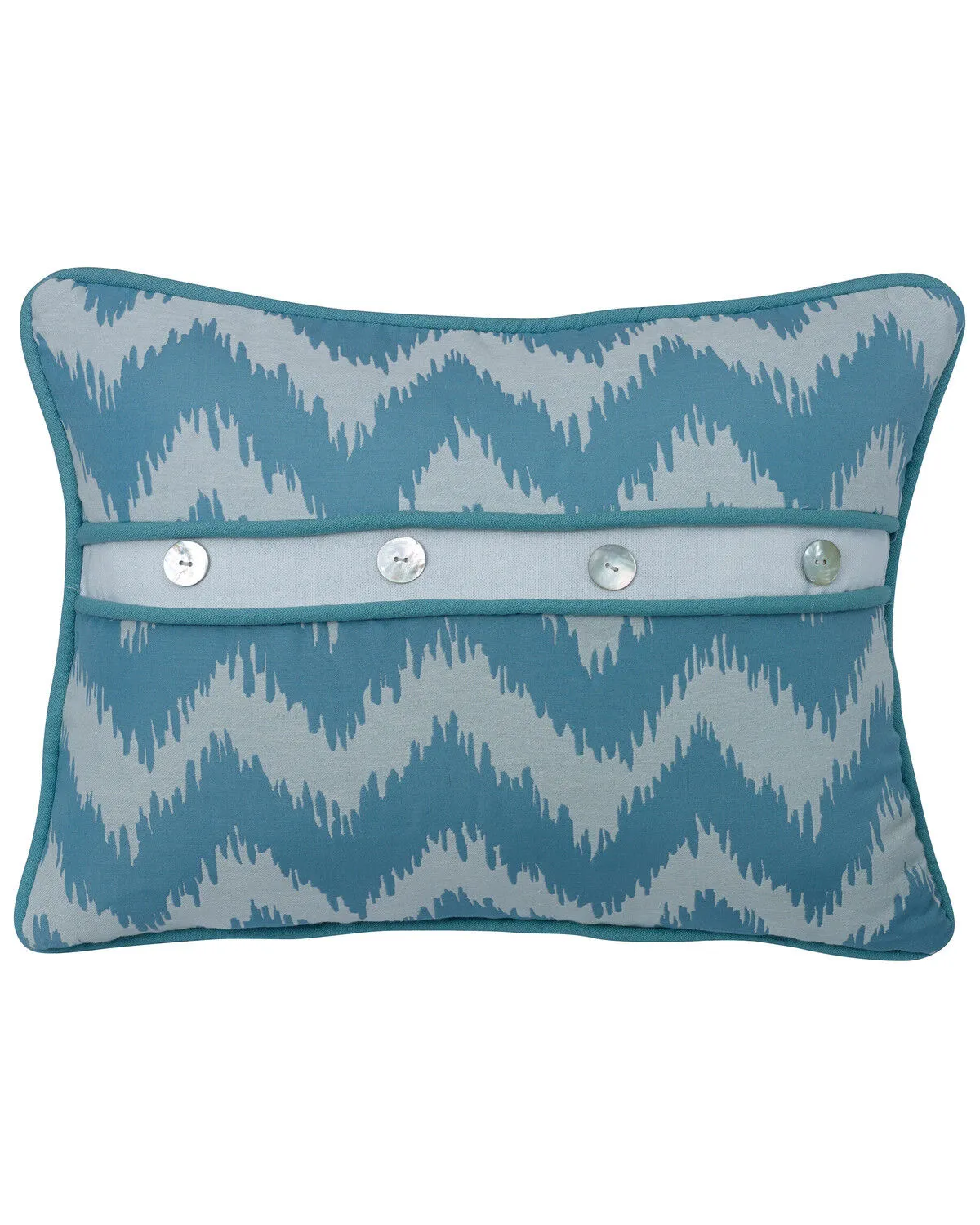 HiEnd Accents Chevron Print Pillow, 16"X21"