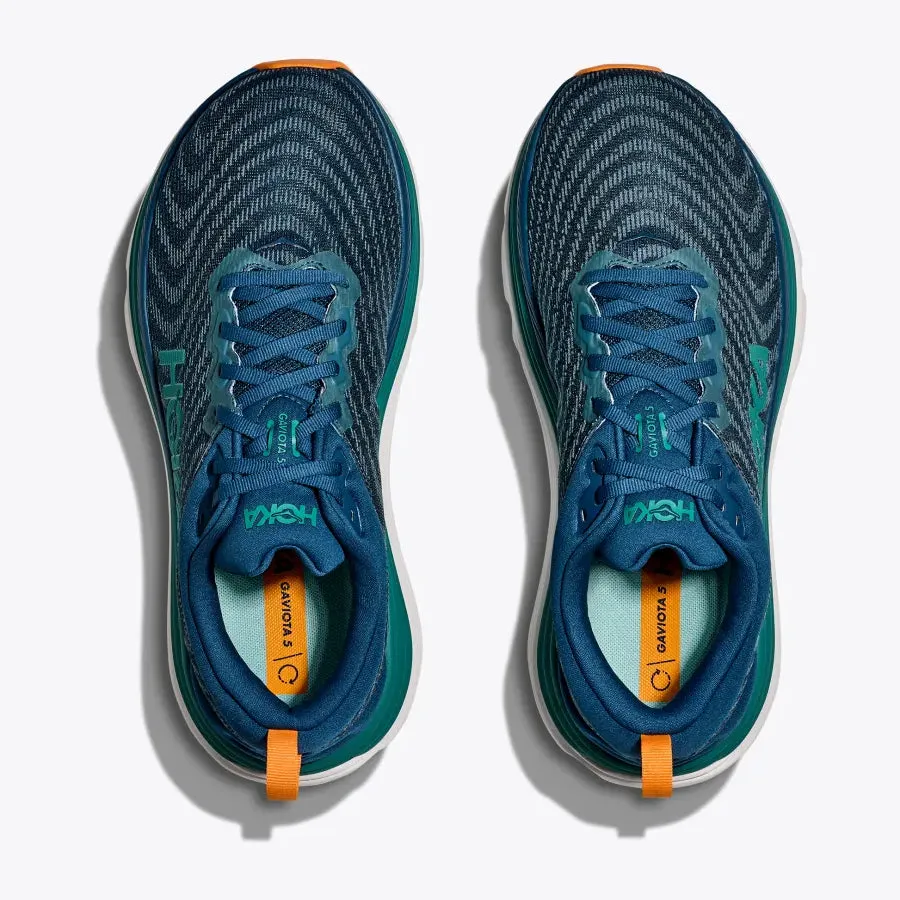 Hoka Men's Gaviota 5 Running Shoes Midnight / Oceanic