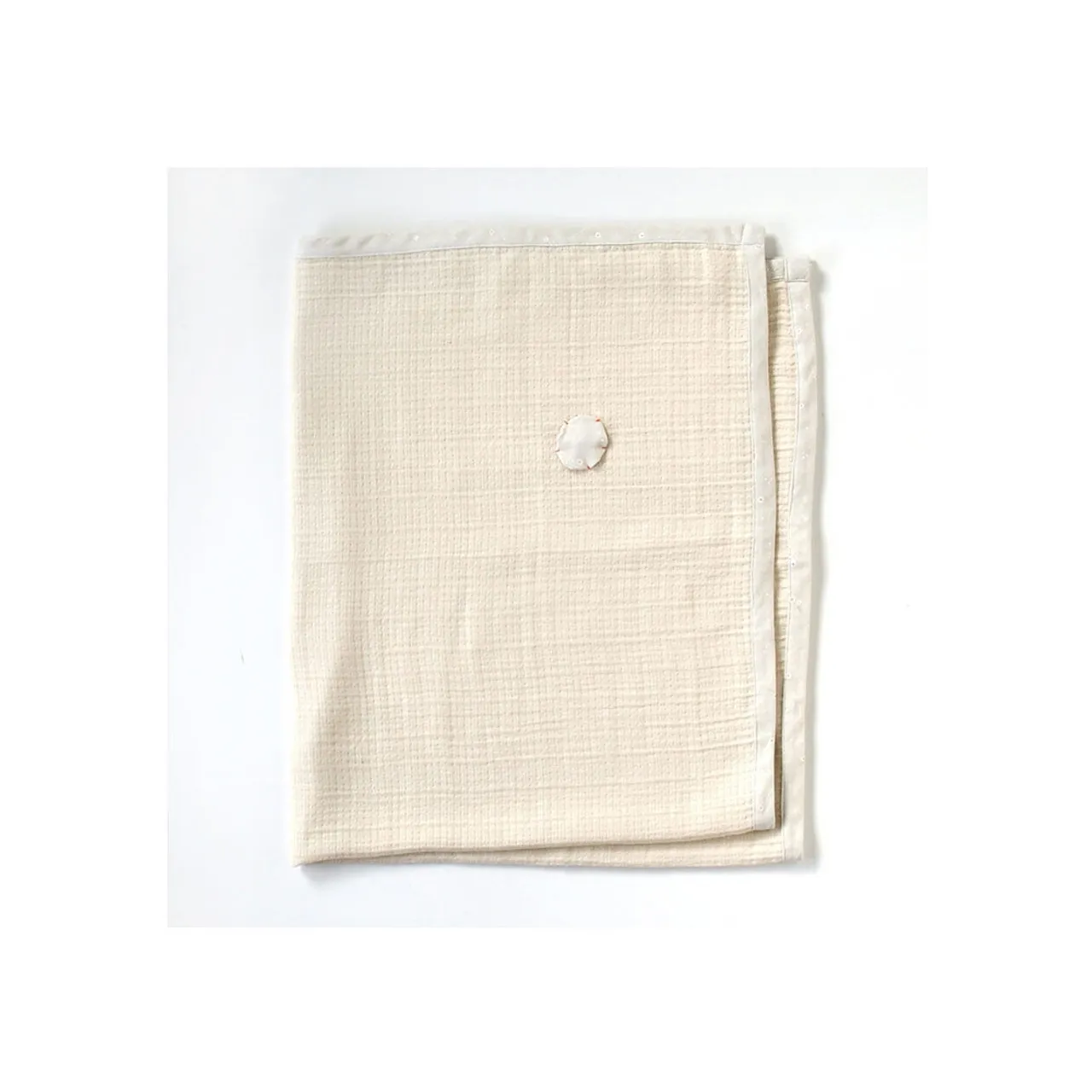 Hoppetta Naomi Ito Four Layer Gauze Blanket Cream Medium