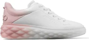 Jimmy Choo Diamond Maxi leather sneakers White