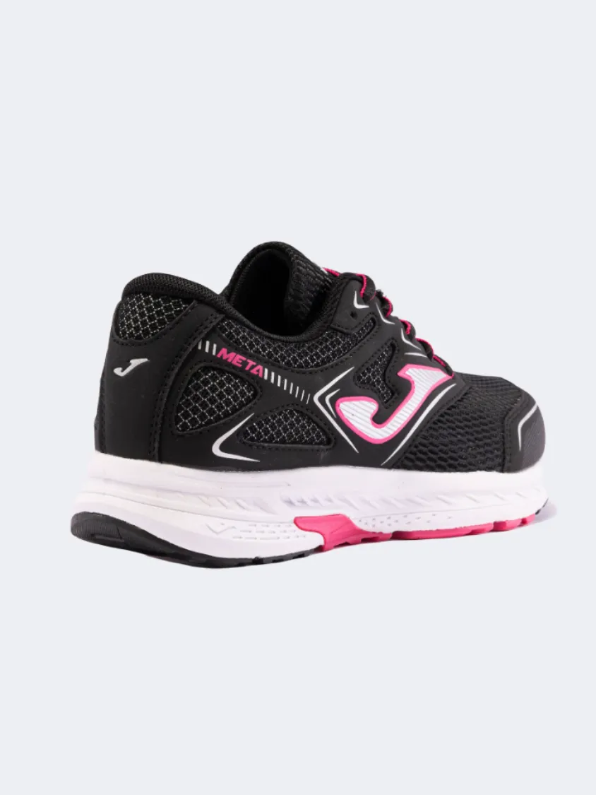 Joma Meta 2401 Women Running Shoes Black/Pink/White