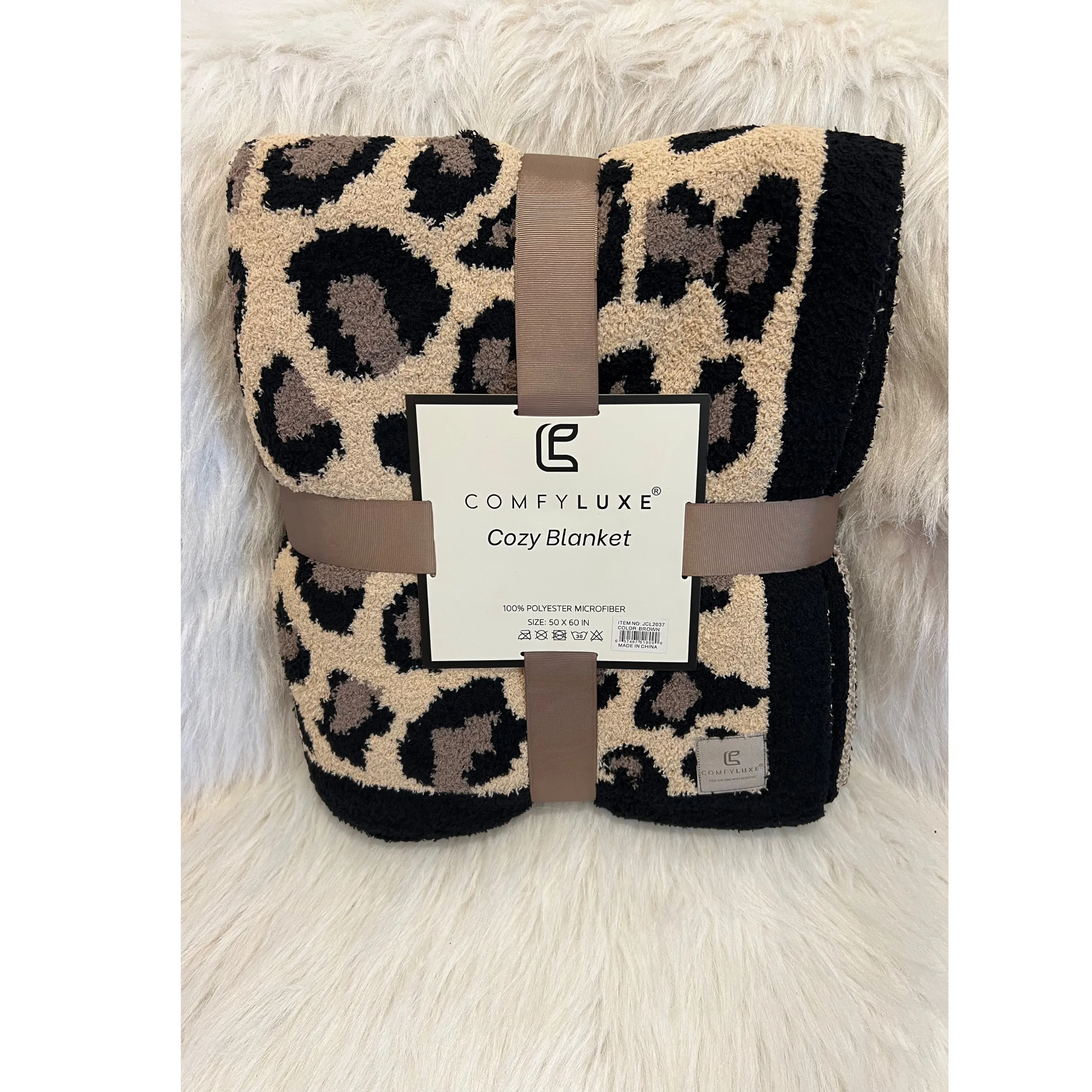 Leopard Print Cozy Blanket *Final Sale*