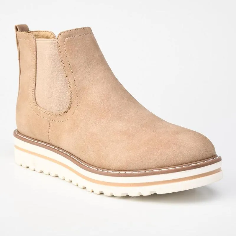 Madison Jayda Boot - Taupe