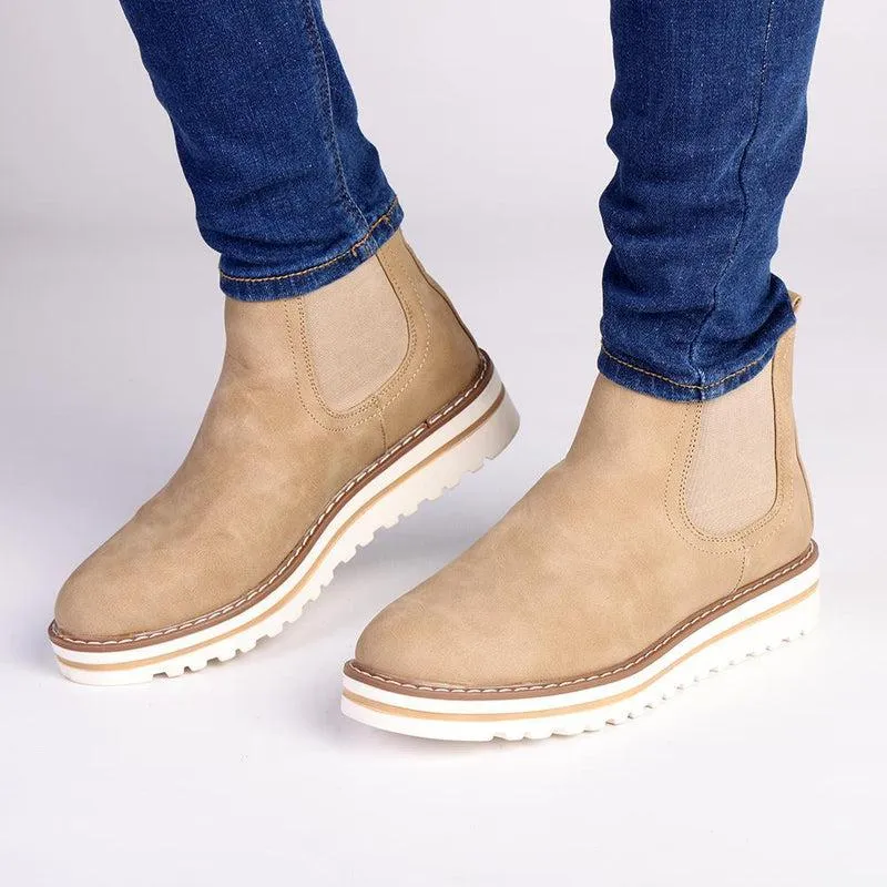 Madison Jayda Boot - Taupe