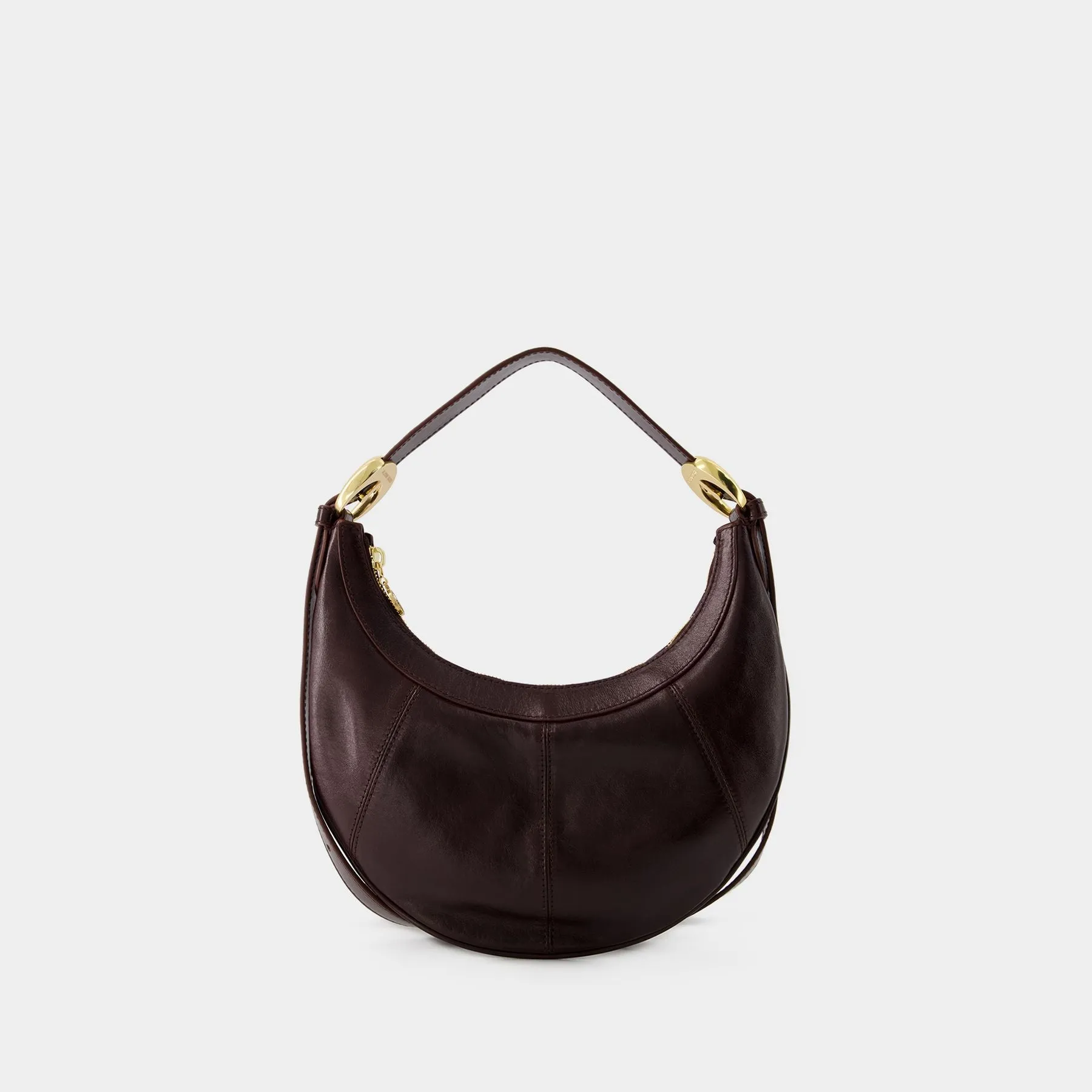 Marine Serre  Soft Moon Crossbody - Marine Serre - Leather - Brown