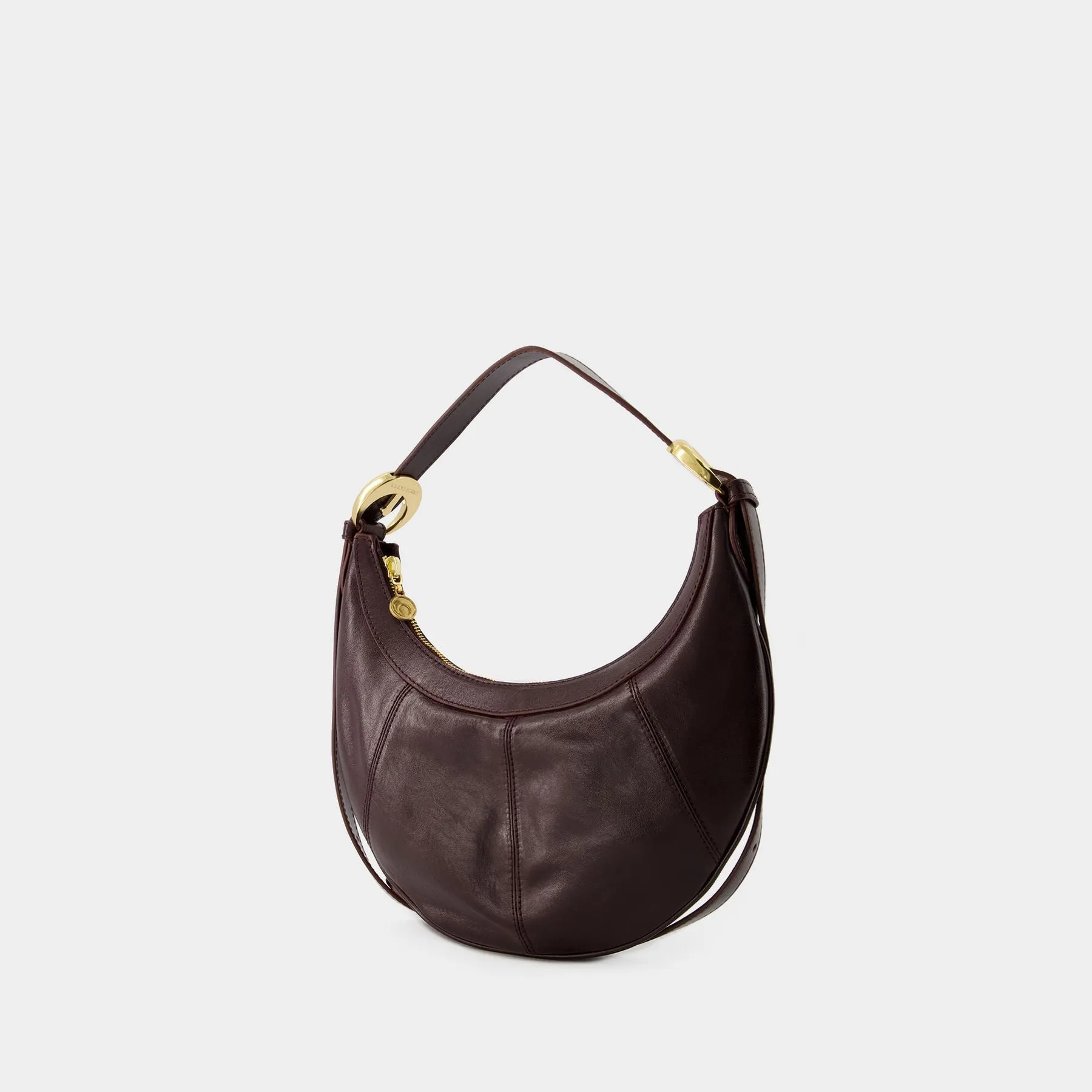 Marine Serre  Soft Moon Crossbody - Marine Serre - Leather - Brown