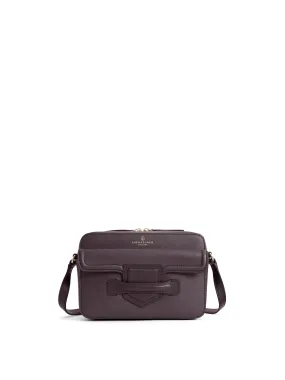 Massingham chocolate leather Crossbody Bag