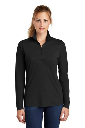 MEDSTAR LST407 Sport-Tek  Ladies PosiCharge  Tri-Blend Wicking 1/4-Zip Pullover