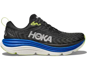 MEN'S HOKA GAVIOTA 5 | BLACK / ELECTRIC COBALT