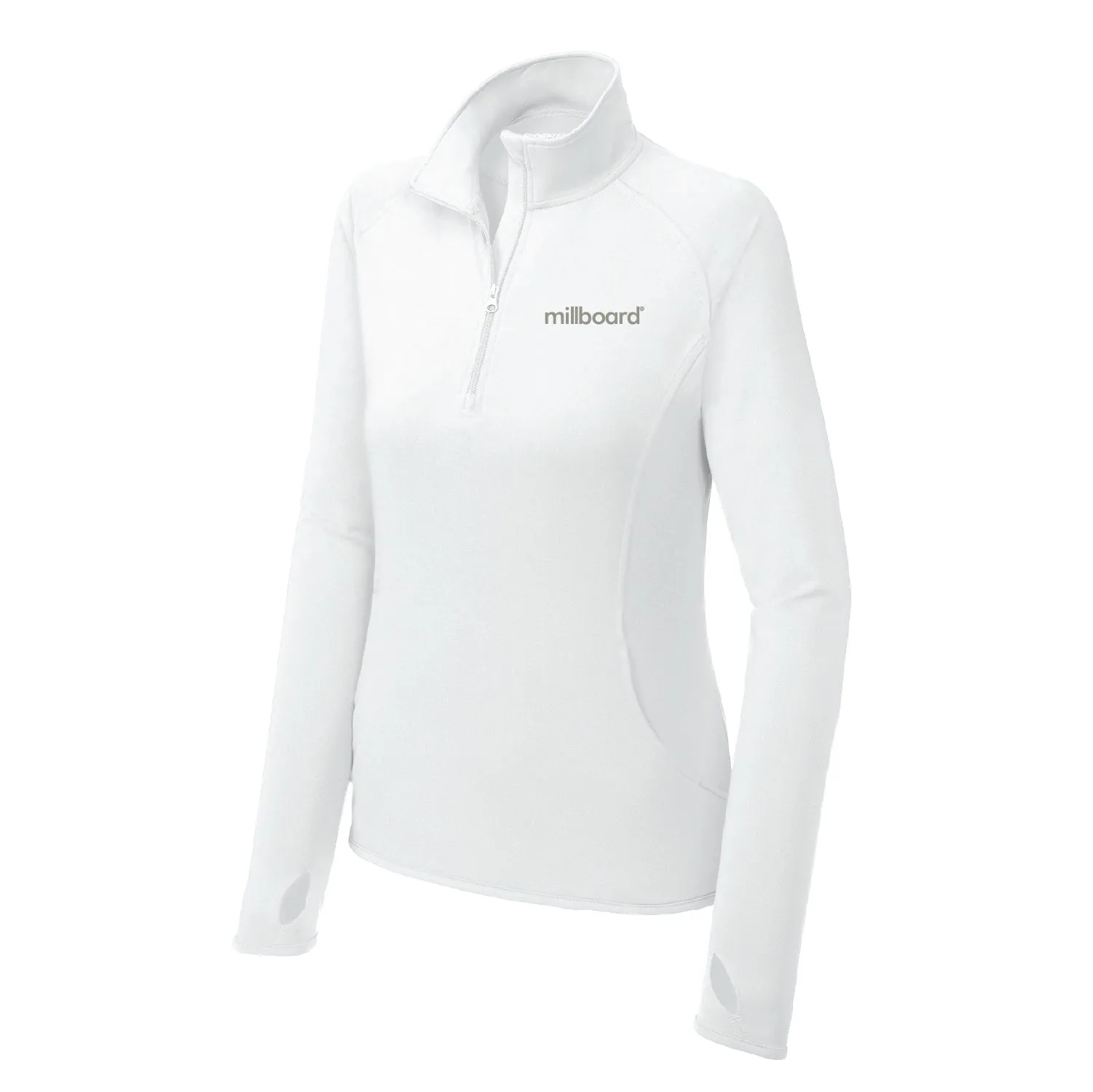 Millboard Ladies 1/4-Zip Pullover