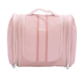 Mosafer Women's Pink Polyester Travel Toiletry Bag, Size : 29X11.5X23.5cm