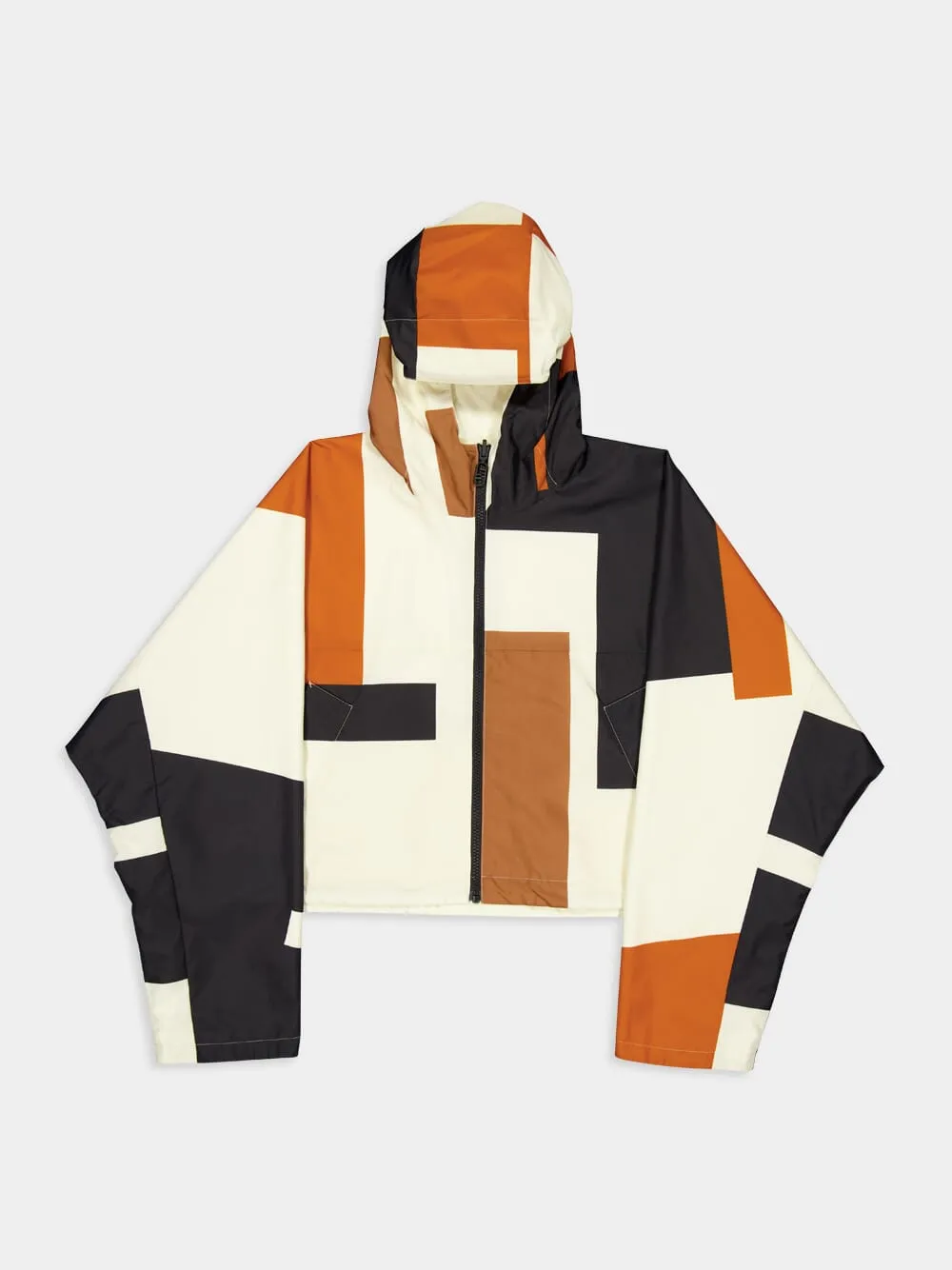 Multicolour Nylon Windbreaker