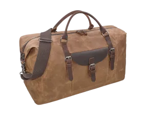 NEWHEY Oversized Waterproof Leather Travel Holdall Bag - Horizon Leathers