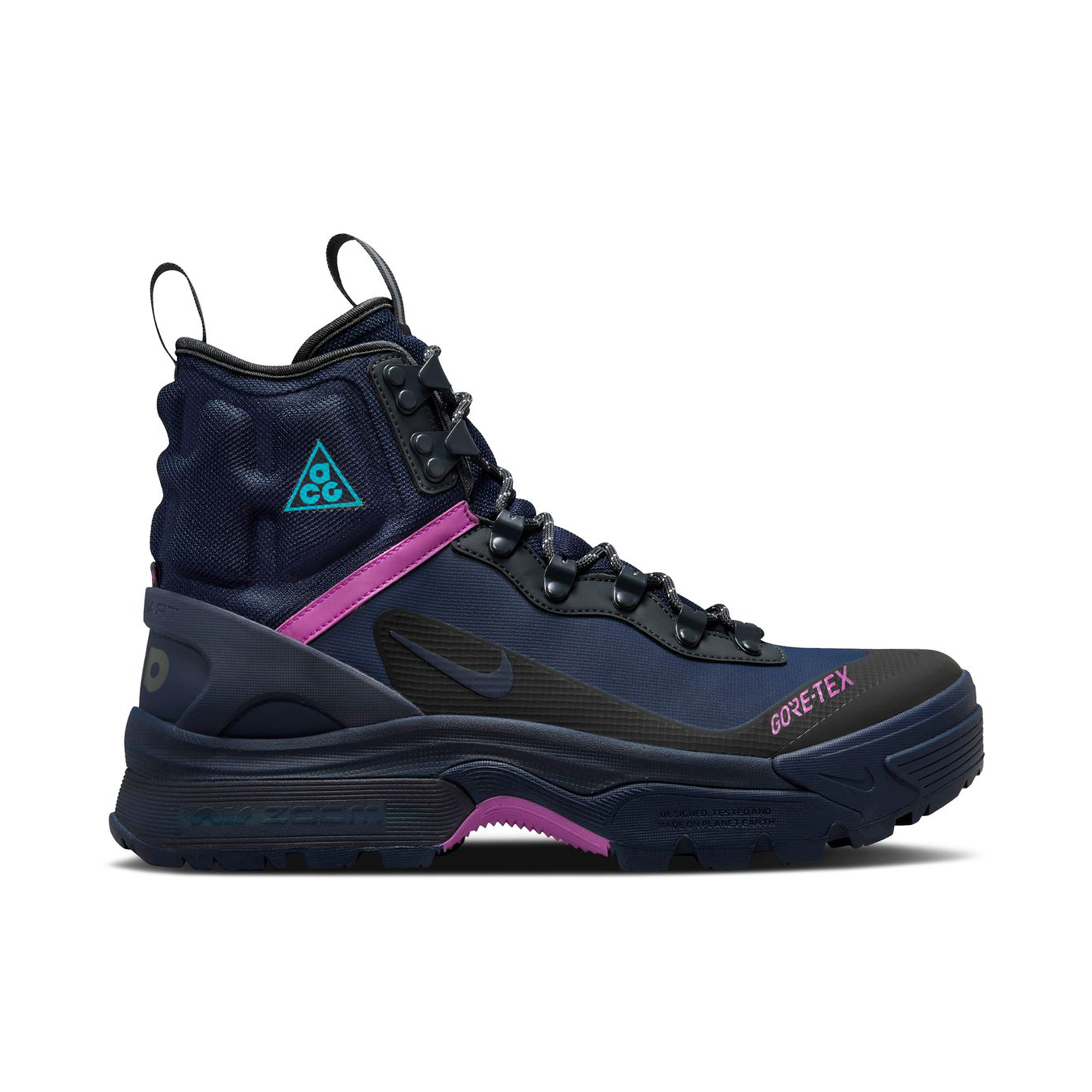 Nike ACG Air Zoom Gaiadome Gore-Tex Obsidian Hyper Violet | DD2858-401 | Laced