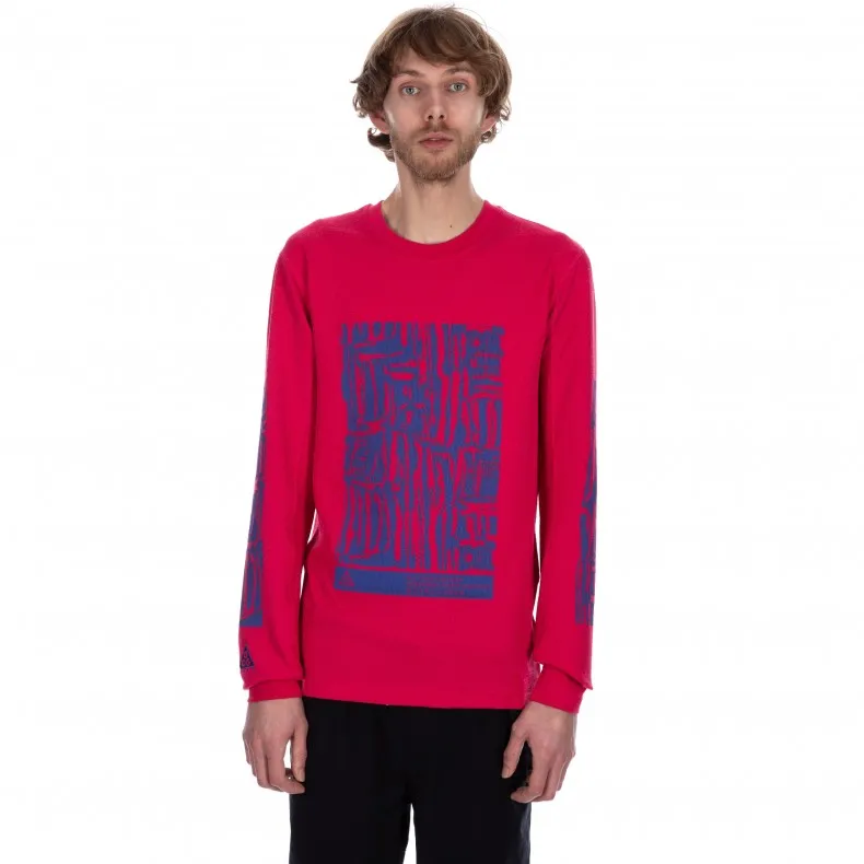 Nike ACG Long Sleeve Waffle Shirt (Rush Pink)